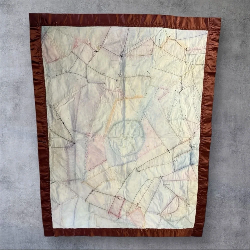 Antique American Crazy Quilt from the 1890’s